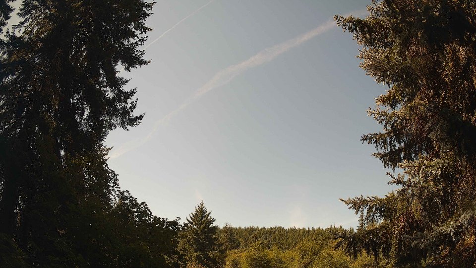 Pacific Northwest skyline timelapse frame from Aug 24th, 2026 at 11:45 AM