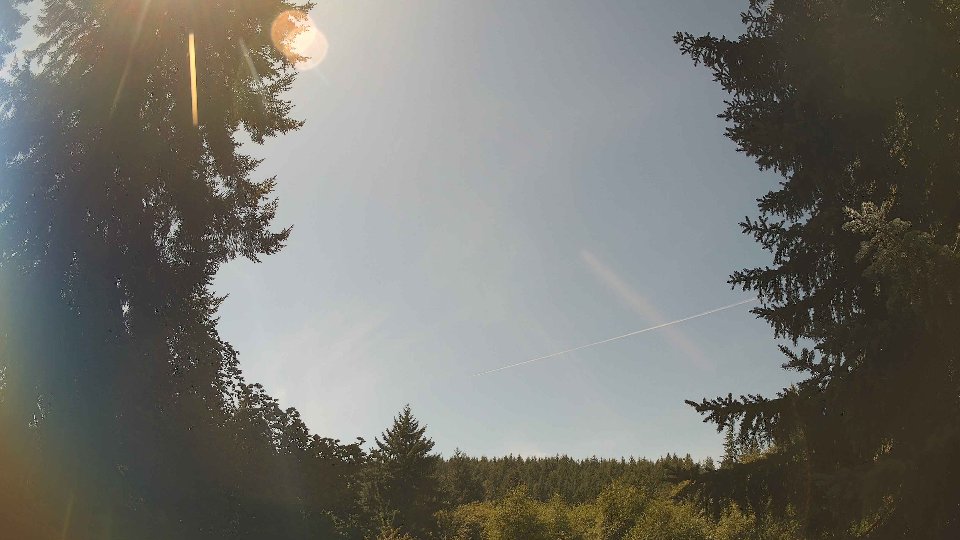 Pacific Northwest skyline timelapse frame from Aug 24th, 2026 at 1:00 PM