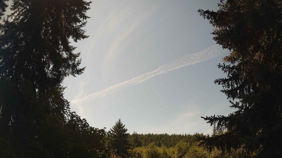 Pacific Northwest skyline timelapse frame from Aug 24th, 2026 at 1:15 PM