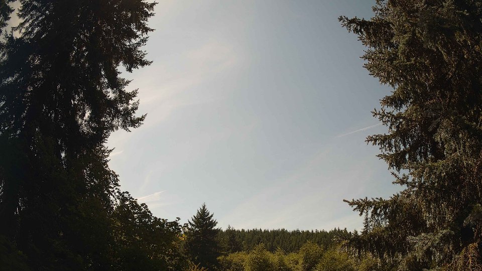 Pacific Northwest skyline timelapse frame from Aug 24th, 2026 at 1:45 PM