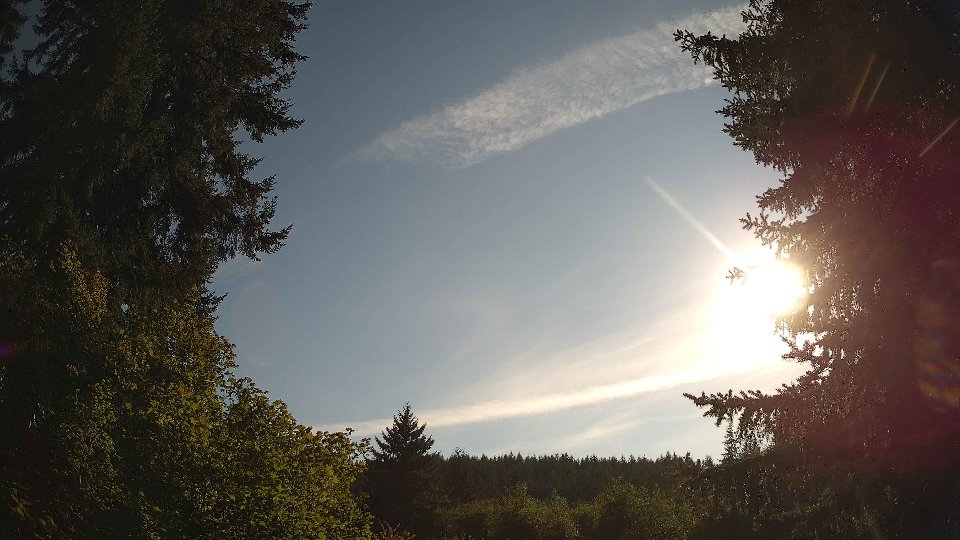 Pacific Northwest skyline timelapse frame from Aug 24th, 2026 at 5:30 PM