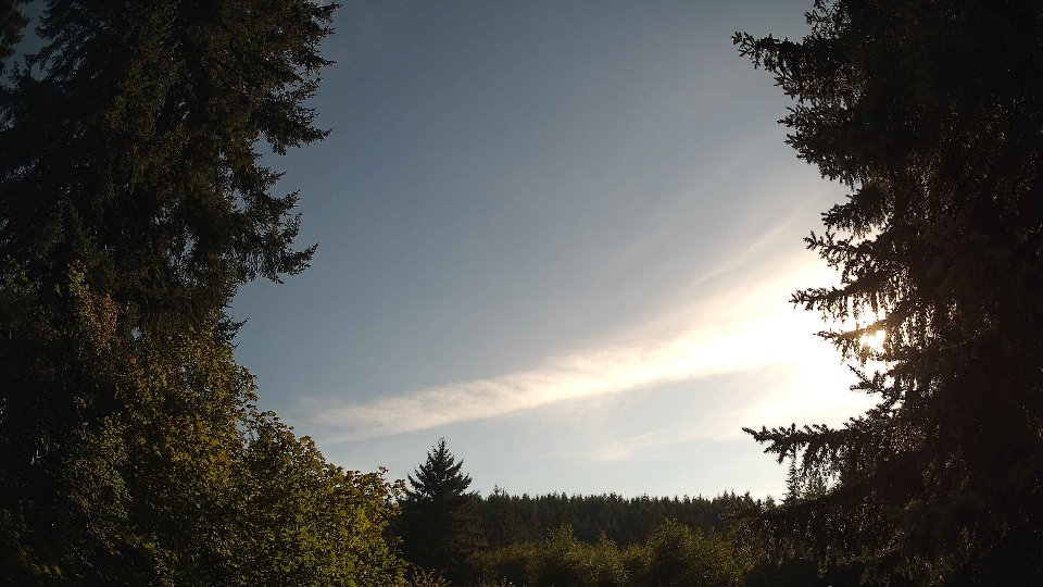 Pacific Northwest skyline timelapse frame from Aug 24th, 2026 at 5:45 PM