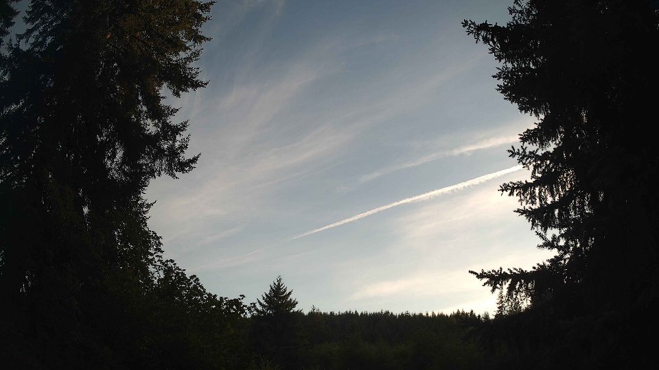 Pacific Northwest skyline timelapse frame from Aug 24th, 2026 at 7:00 PM