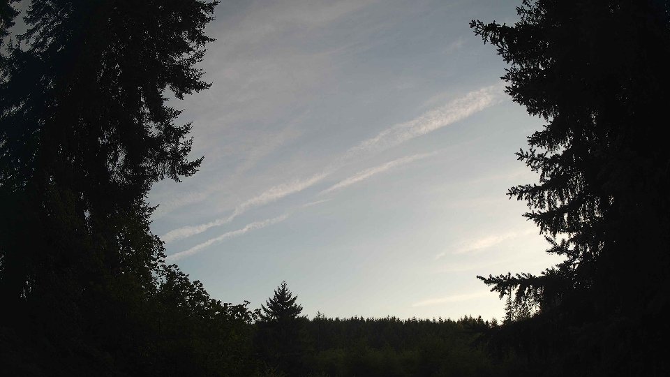 Pacific Northwest skyline timelapse frame from Aug 24th, 2026 at 7:15 PM