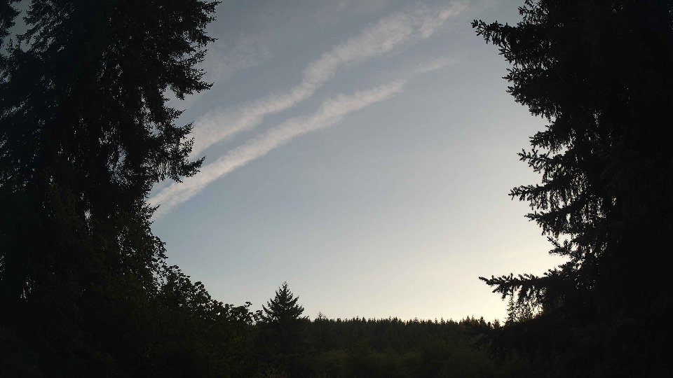 Pacific Northwest skyline timelapse frame from Aug 24th, 2026 at 7:30 PM