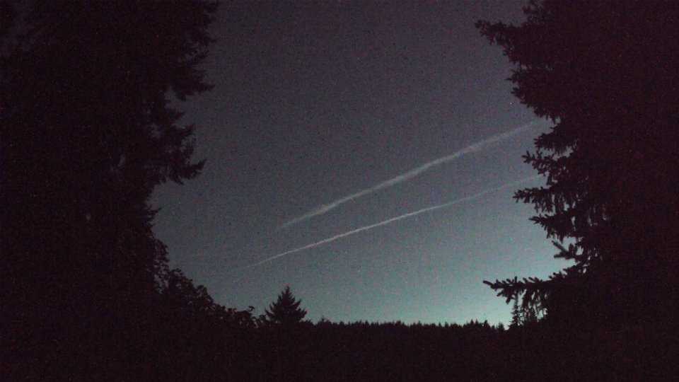 Pacific Northwest skyline timelapse frame from Aug 24th, 2026 at 8:49 PM