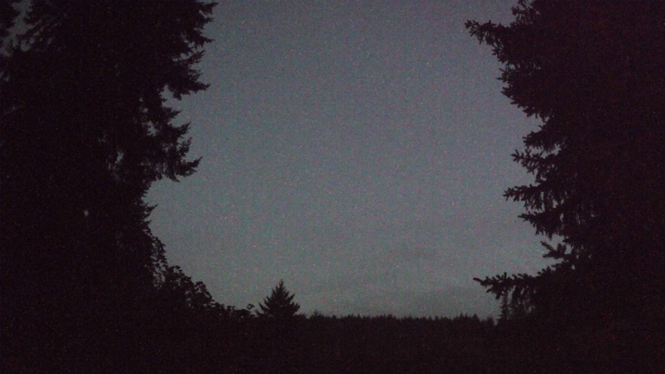 Pacific Northwest skyline timelapse frame from Aug 25th, 2026 at 5:45 AM