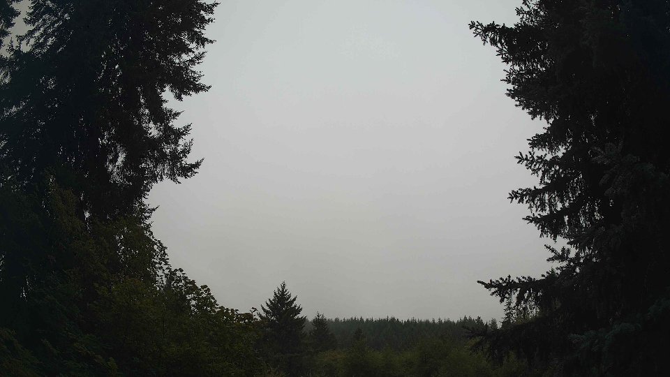 Pacific Northwest skyline timelapse frame from Aug 25th, 2026 at 7:00 AM