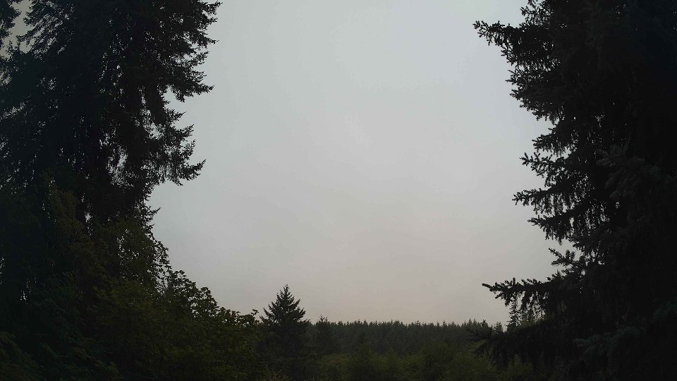 Pacific Northwest skyline timelapse frame from Aug 25th, 2026 at 7:30 AM