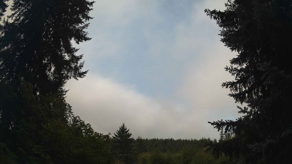 Pacific Northwest skyline timelapse frame from Aug 25th, 2026 at 10:30 AM