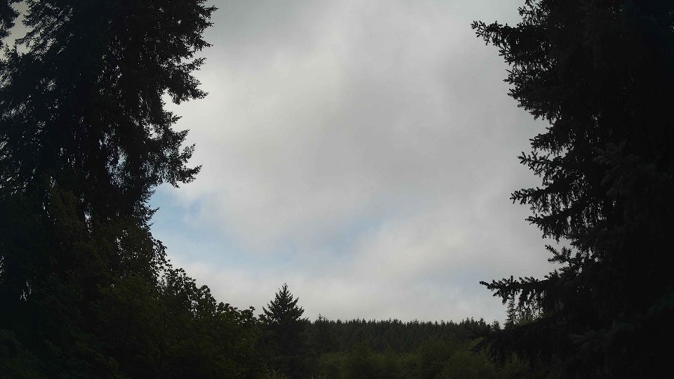 Pacific Northwest skyline timelapse frame from Aug 25th, 2026 at 10:45 AM