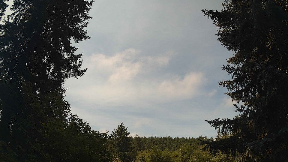 Pacific Northwest skyline timelapse frame from Aug 25th, 2026 at 11:30 AM