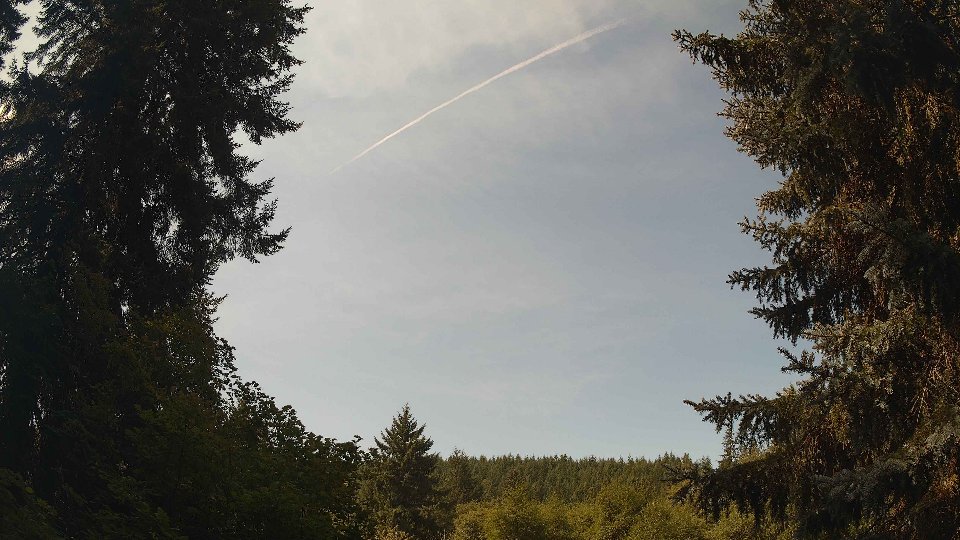 Pacific Northwest skyline timelapse frame from Aug 25th, 2026 at 11:45 AM