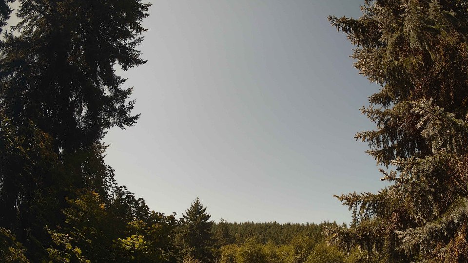 Pacific Northwest skyline timelapse frame from Aug 25th, 2026 at 12:15 PM