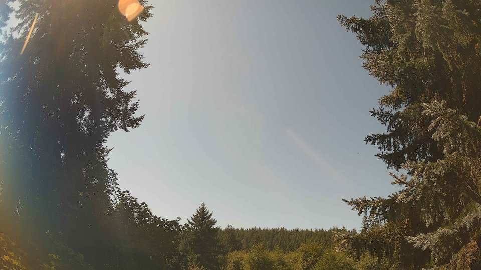 Pacific Northwest skyline timelapse frame from Aug 25th, 2026 at 12:30 PM