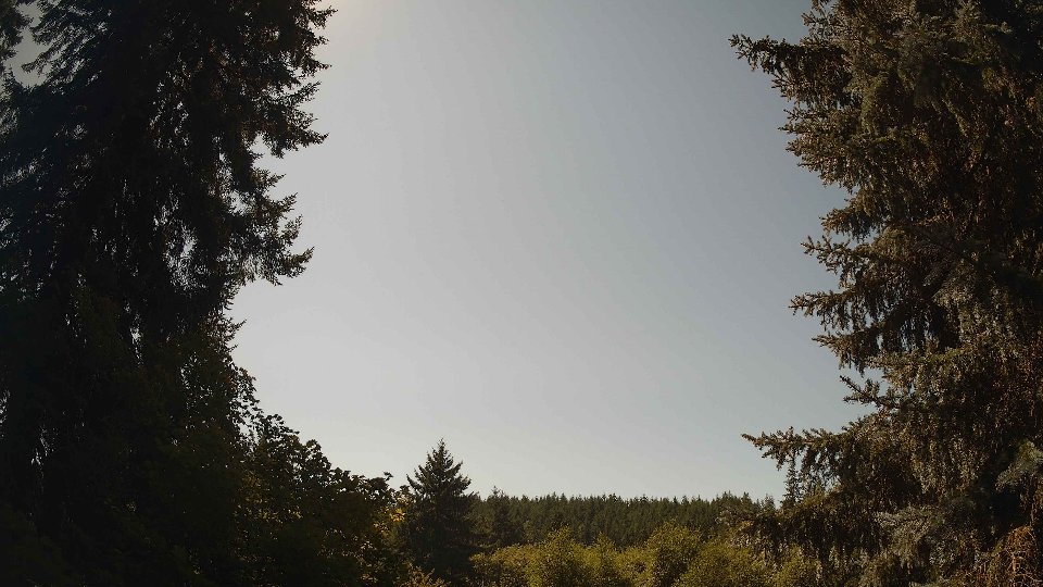Pacific Northwest skyline timelapse frame from Aug 25th, 2026 at 1:45 PM