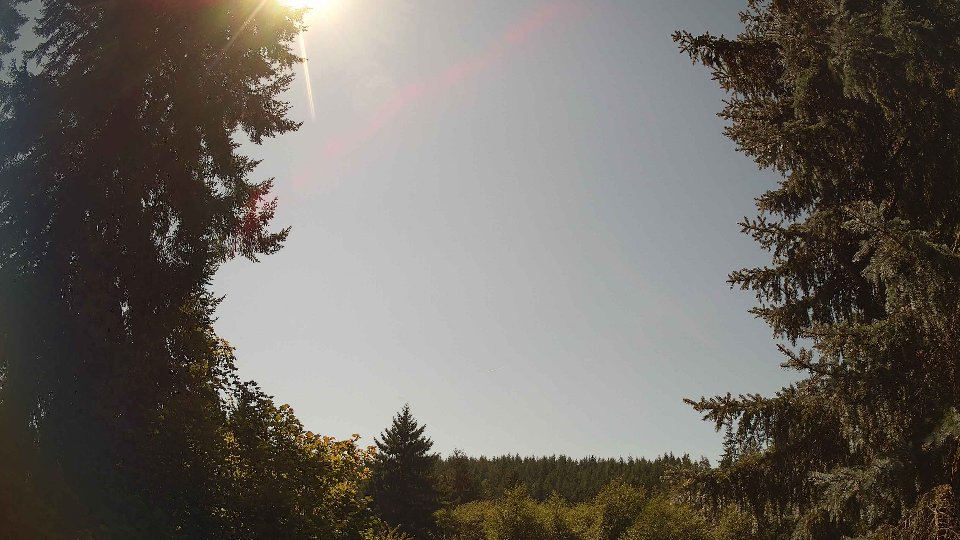 Pacific Northwest skyline timelapse frame from Aug 25th, 2026 at 2:00 PM