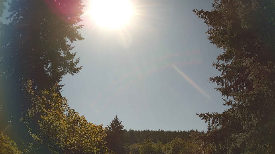 Pacific Northwest skyline timelapse frame from Aug 25th, 2026 at 2:45 PM