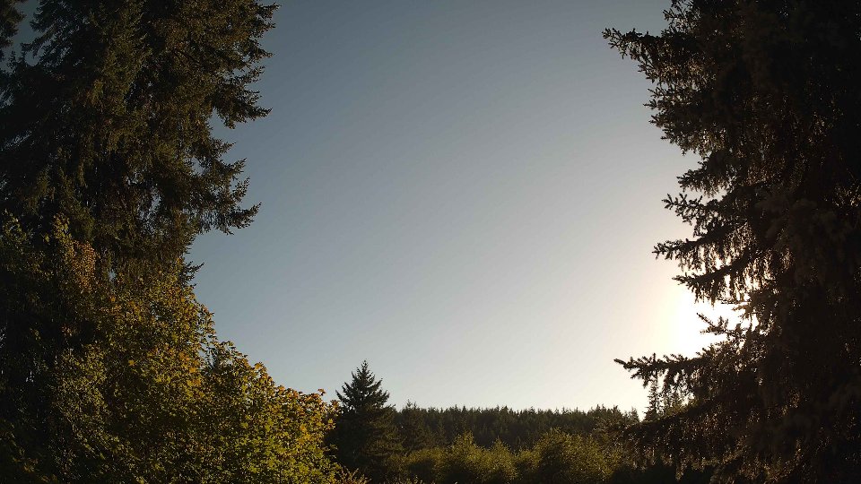 Pacific Northwest skyline timelapse frame from Aug 25th, 2026 at 6:00 PM