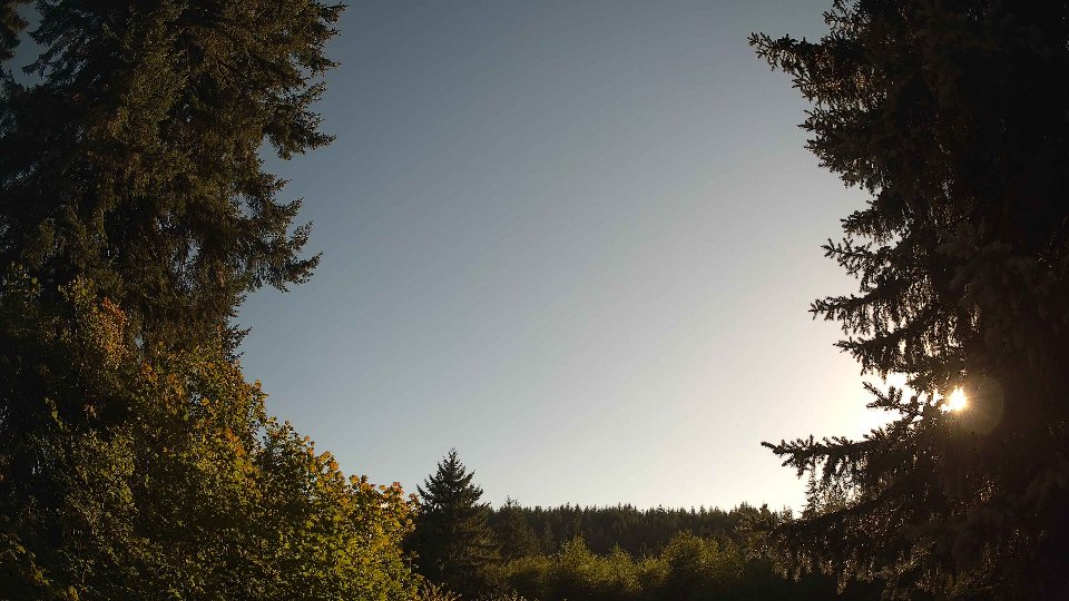Pacific Northwest skyline timelapse frame from Aug 25th, 2026 at 6:15 PM