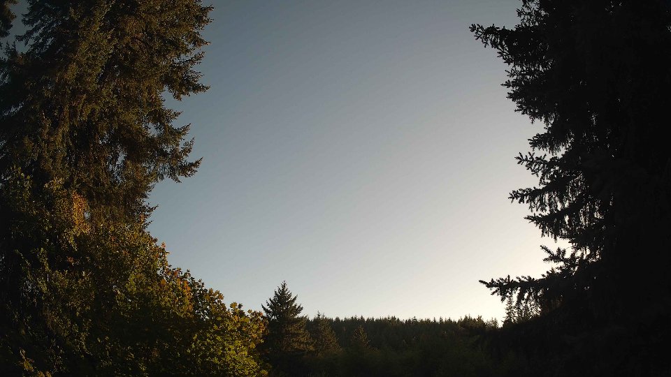 Pacific Northwest skyline timelapse frame from Aug 25th, 2026 at 6:45 PM