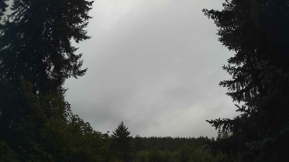 Pacific Northwest skyline timelapse frame from Aug 26th, 2026 at 8:00 AM