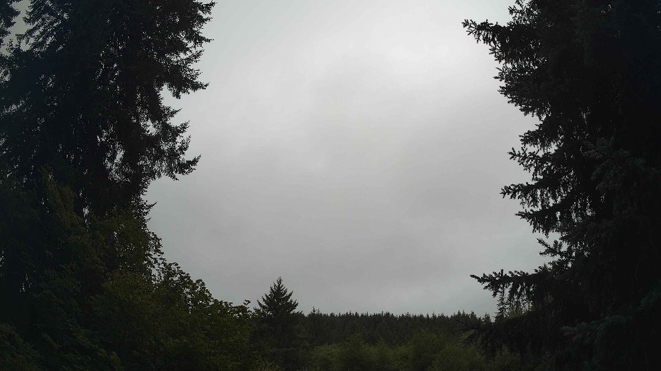 Pacific Northwest skyline timelapse frame from Aug 26th, 2026 at 8:15 AM