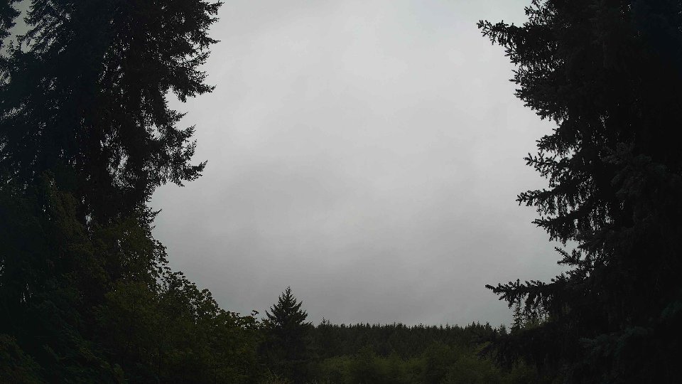 Pacific Northwest skyline timelapse frame from Aug 26th, 2026 at 8:45 AM
