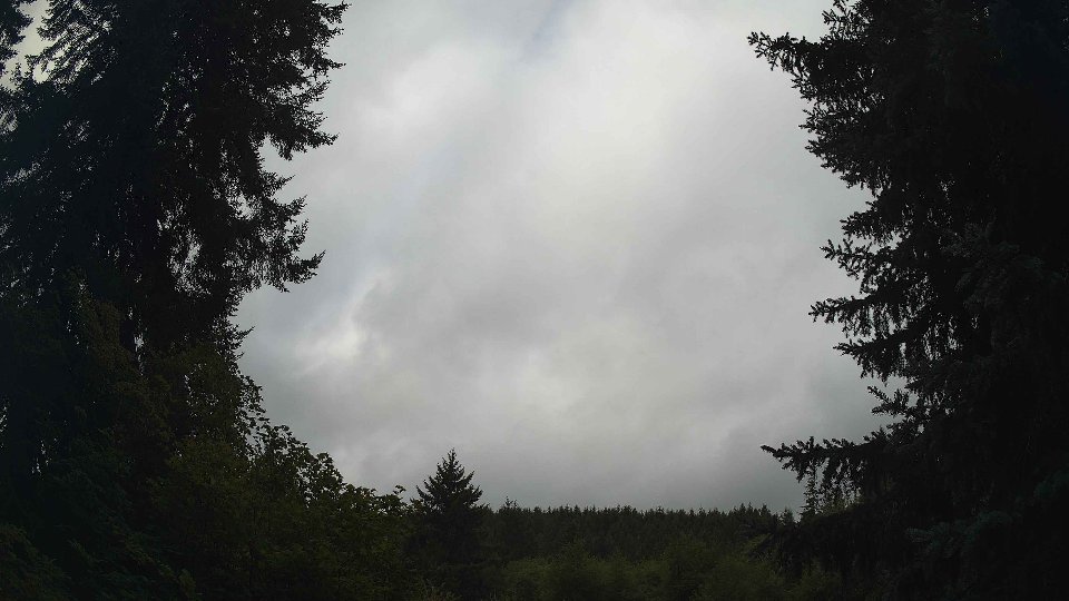 Pacific Northwest skyline timelapse frame from Aug 26th, 2026 at 9:30 AM