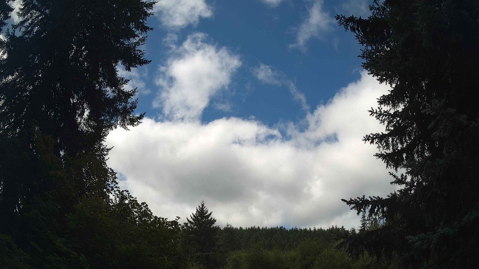 Pacific Northwest skyline timelapse frame from Aug 26th, 2026 at 11:00 AM