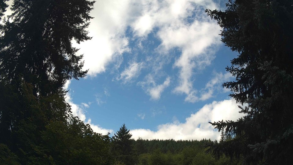 Pacific Northwest skyline timelapse frame from Aug 26th, 2026 at 11:30 AM