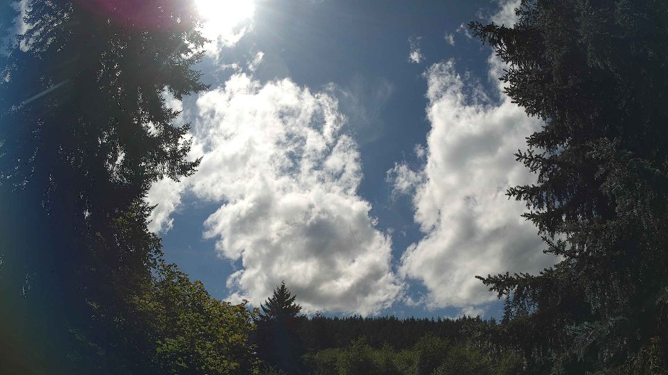 Pacific Northwest skyline timelapse frame from Aug 26th, 2026 at 2:15 PM