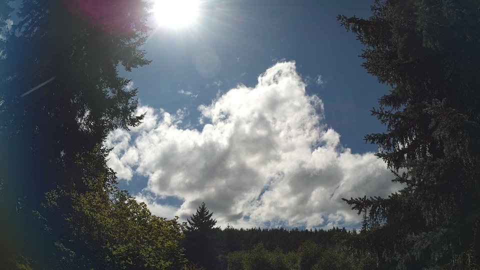 Pacific Northwest skyline timelapse frame from Aug 26th, 2026 at 2:30 PM