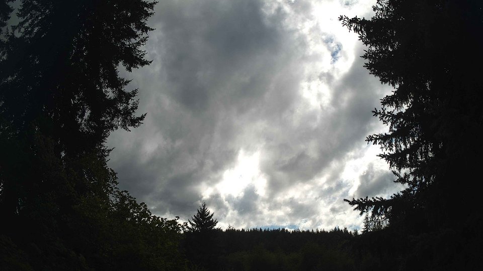 Pacific Northwest skyline timelapse frame from Aug 26th, 2026 at 3:45 PM