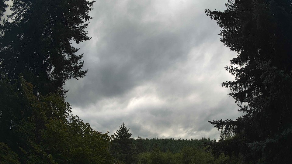 Pacific Northwest skyline timelapse frame from Aug 26th, 2026 at 5:00 PM