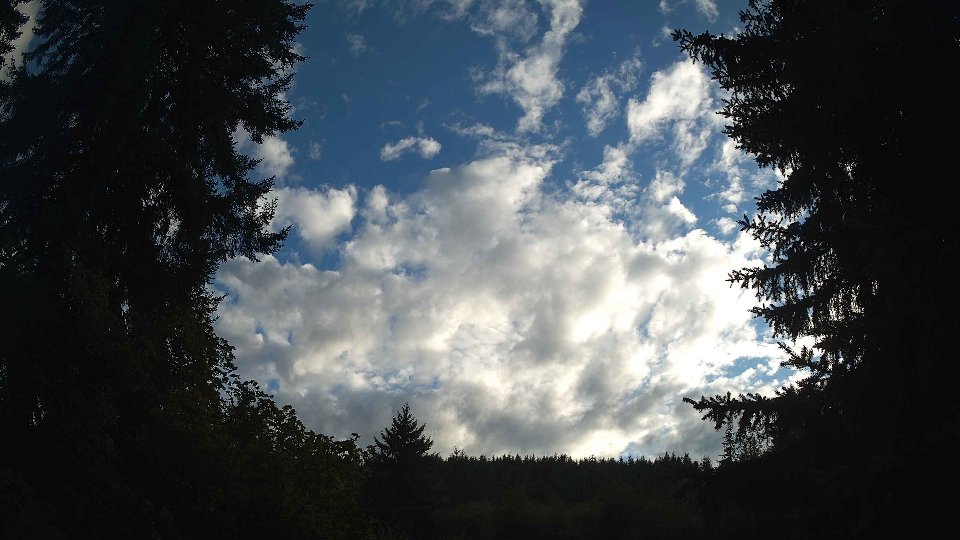 Pacific Northwest skyline timelapse frame from Aug 26th, 2026 at 6:45 PM