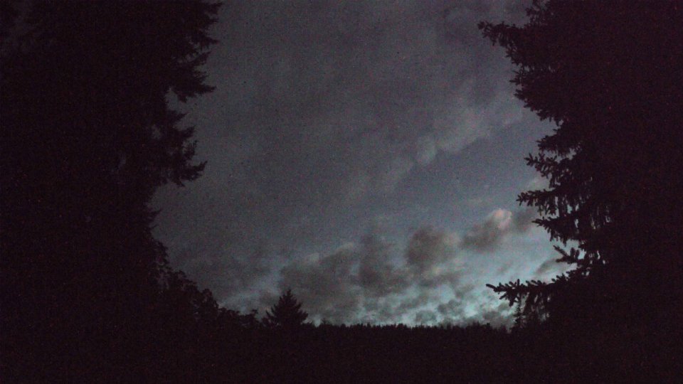 Pacific Northwest skyline timelapse frame from Aug 26th, 2026 at 8:45 PM