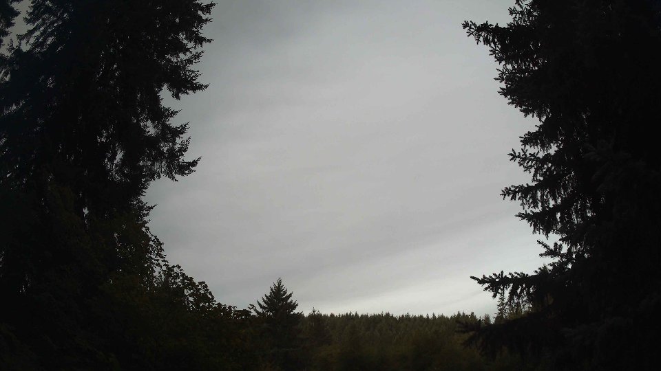 Pacific Northwest skyline timelapse on Aug 27, 2026 at 6:15 AM