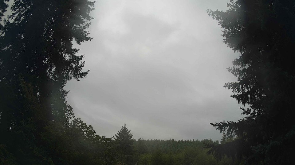 Pacific Northwest skyline timelapse on Aug 27, 2026 at 8:15 AM