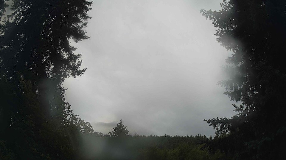 Pacific Northwest skyline timelapse on Aug 27, 2026 at 8:30 AM