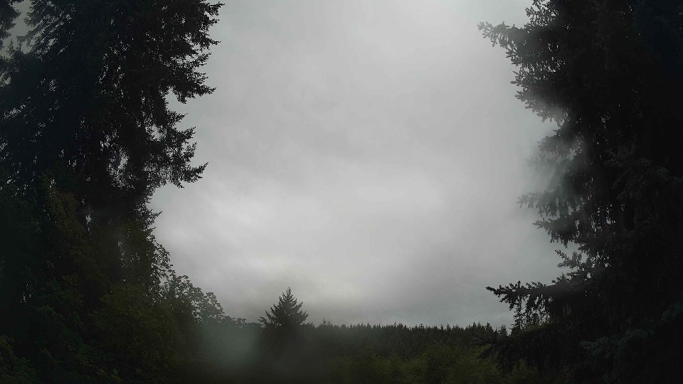 Pacific Northwest skyline timelapse on Aug 27, 2026 at 8:45 AM