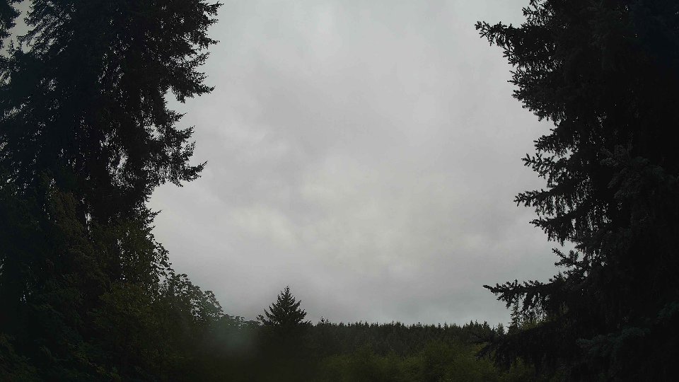Pacific Northwest skyline timelapse on Aug 27, 2026 at 9:00 AM