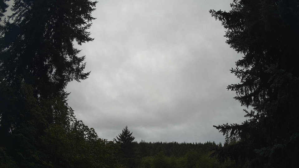 Pacific Northwest skyline timelapse on Aug 27, 2026 at 9:30 AM