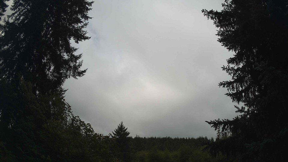 Pacific Northwest skyline timelapse on Aug 27, 2026 at 9:45 AM