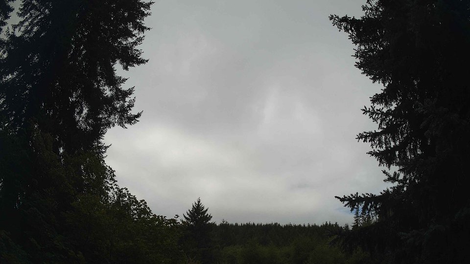 Pacific Northwest skyline timelapse on Aug 27, 2026 at 10:45 AM
