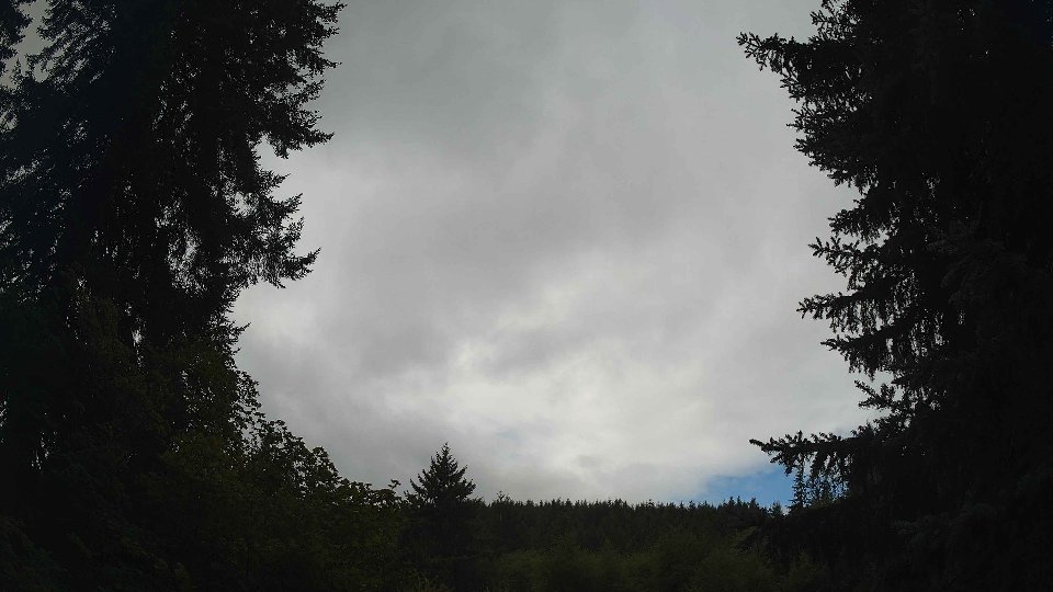 Pacific Northwest skyline timelapse on Aug 27, 2026 at 11:00 AM