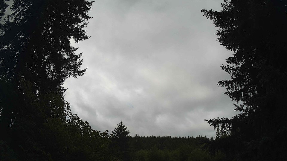 Pacific Northwest skyline timelapse on Aug 27, 2026 at 11:30 AM