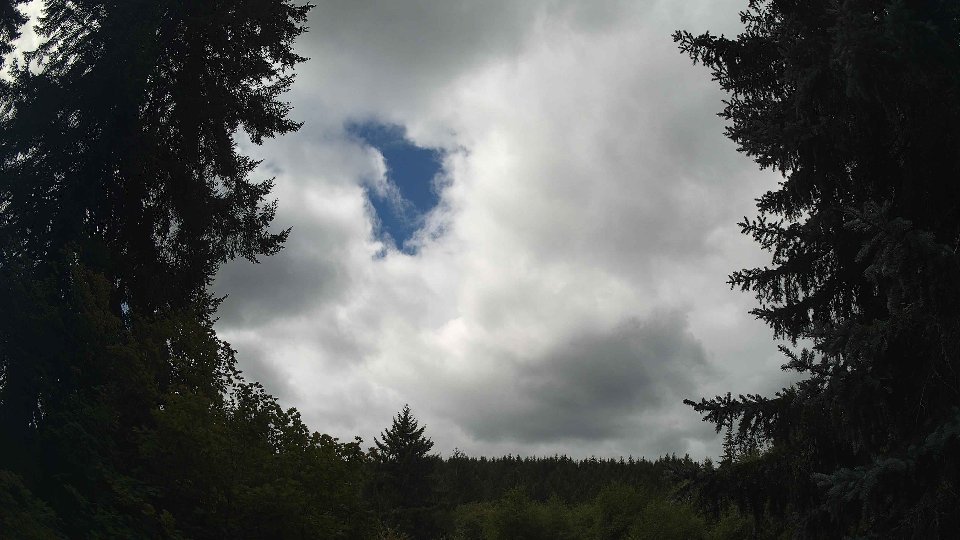 Pacific Northwest skyline timelapse on Aug 27, 2026 at 12:15 PM