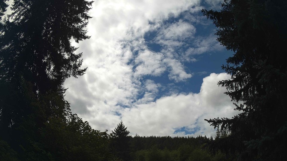 Pacific Northwest skyline timelapse on Aug 27, 2026 at 1:15 PM
