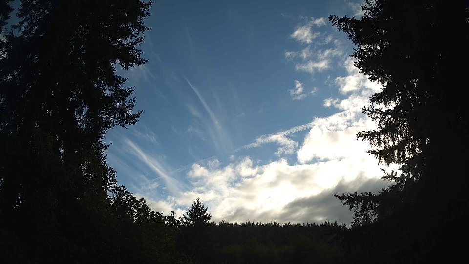 Pacific Northwest skyline timelapse on Aug 27, 2026 at 6:00 PM